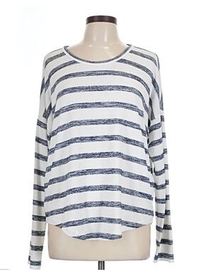 Rag & Bone sailor white & blue striped light sweater - Size Small - EUC